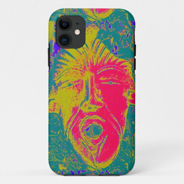 open mouth mask case (Back)