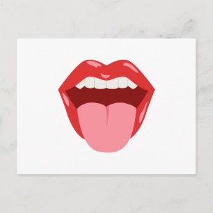 Open Mouth Postcard