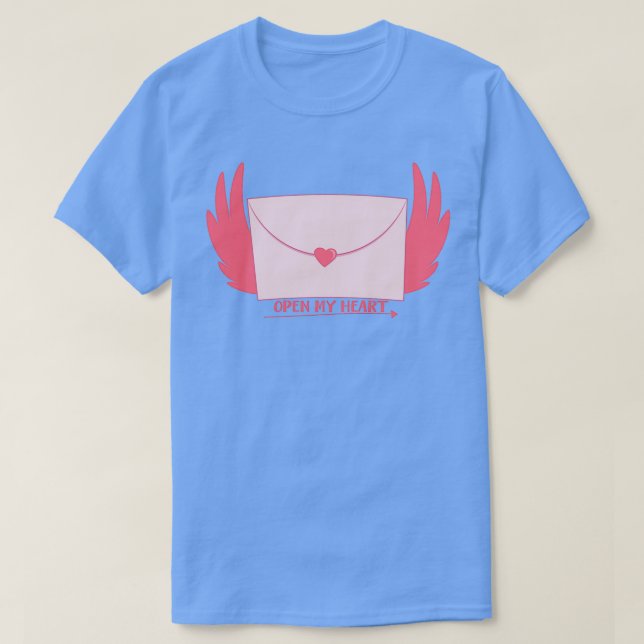 Open My Heart T-Shirt (Design Front)