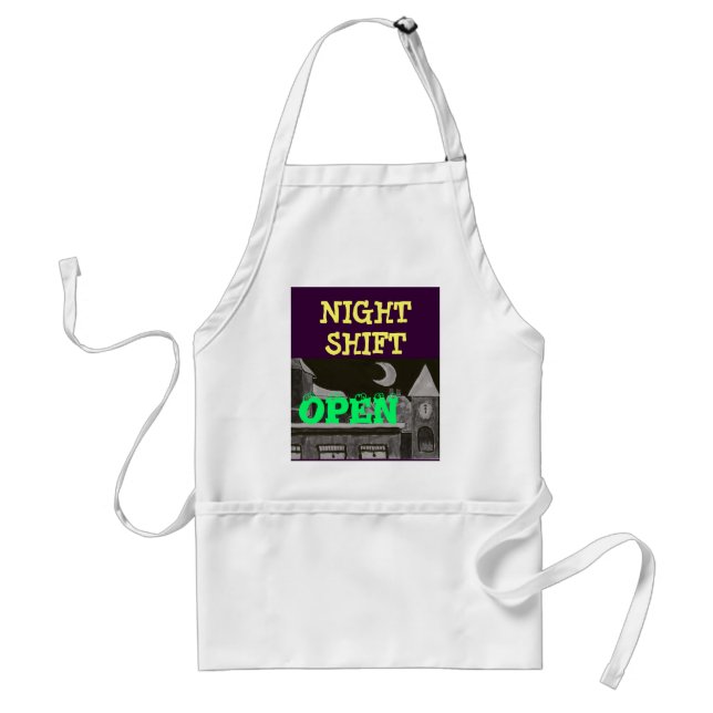 OPEN - NIGHT SCENE -  Apron (Front)