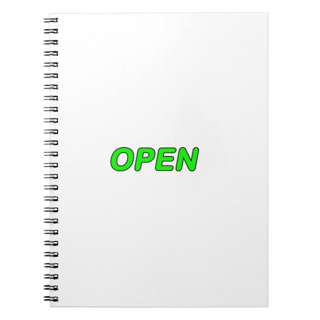 Open Notebook (Front)