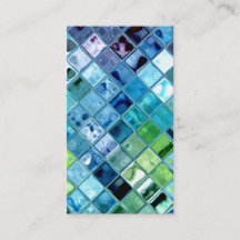 Open Ocean customisable template business cards