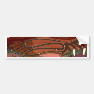 Open Pit Mine Bumper Sticker