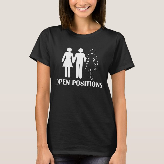 Open Positions  Quote T-Shirt (Front)