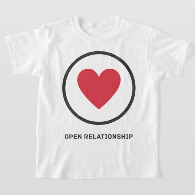 Open Relationship 19 T-Shirt (Laydown)