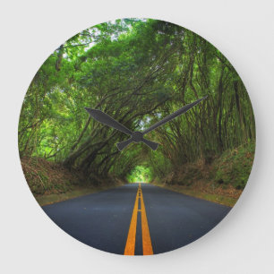 open road nature clock
