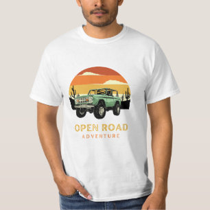 Open road retro adventure T-Shirt