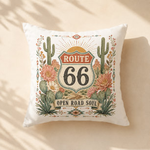 Open Road Soul Botanical Accent Cushion
