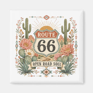 Open Road Soul Botanical Keepsake Magnet