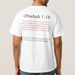 Open Source Translation Obadiah 1:18 T-Shirt