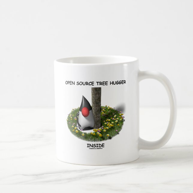 Open Source Tree Hugger Inside (Duke) Coffee Mug (Right)