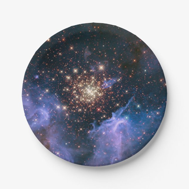 Open Star Cluster NGC 3603 Paper Plate (Front)