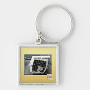 Open the door key ring