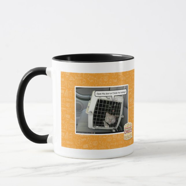 Open the door mug (Left)