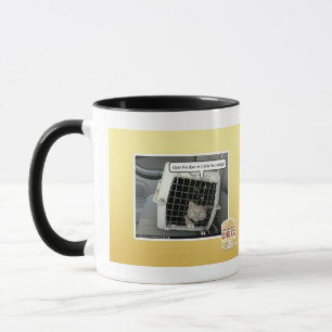 Open the door mug