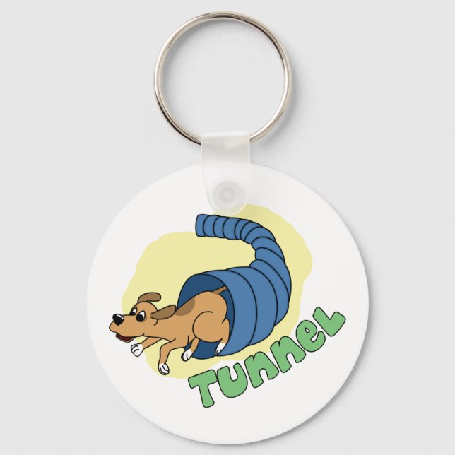 Open Tunnel Agility Keychain (Front)