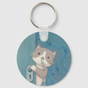 Open Up: Cat with Key Ring