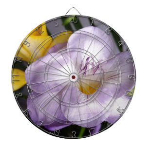 open violet freesia dartboard