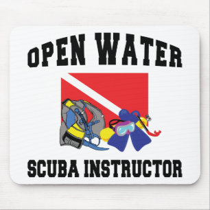Open Water SCUBA Instructor Mouse Mat