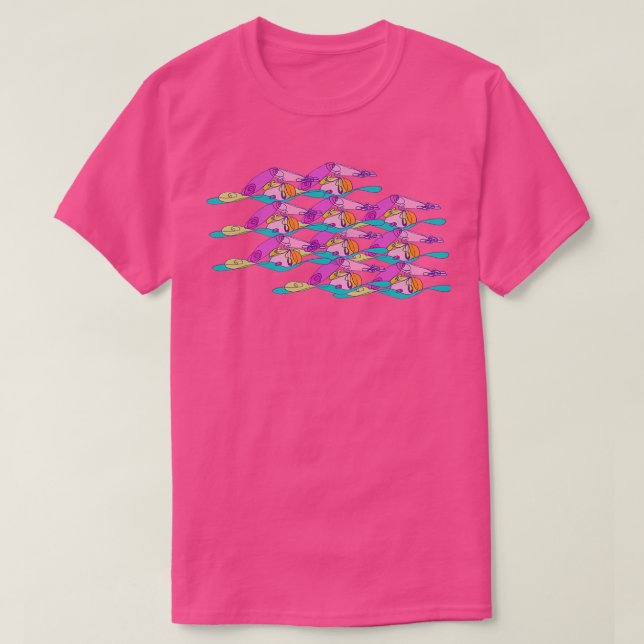 Open Water Swim Party T-Shirt (Design Front)