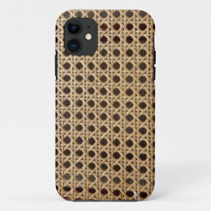 Open Weave Rattan Cane iPhone SE+5/5S Case