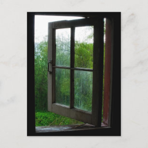 Open  Window Postcard