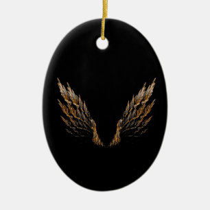 Open Wings Ceramic Tree Decoration