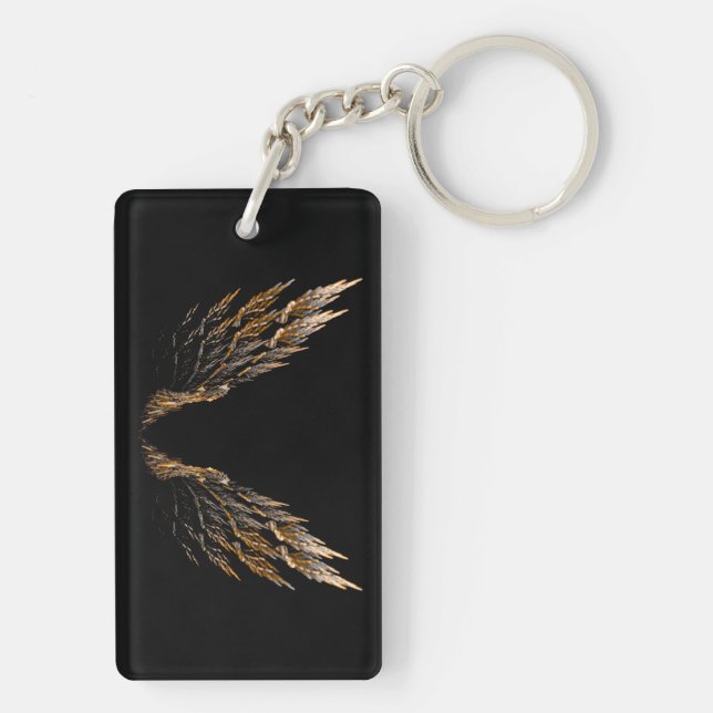 Open Wings Key Ring (Back)
