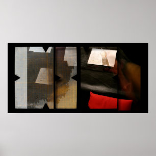 Open Work about Open Red 8 Photomontage Poster