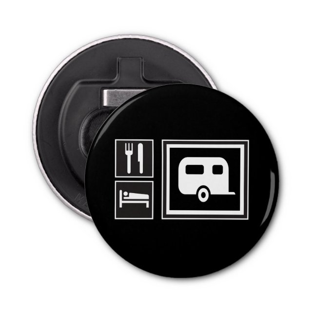 Open your Beer in the RV Camper Bottle Opener (Front)