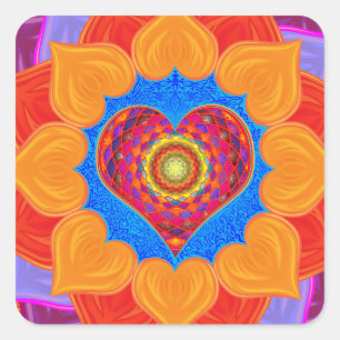 Open Your Heart Sticker