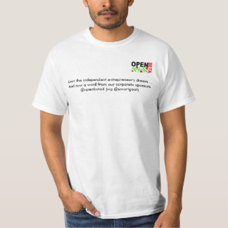 openbeta4, Livin' the independant entrepreneur'... T-Shirt