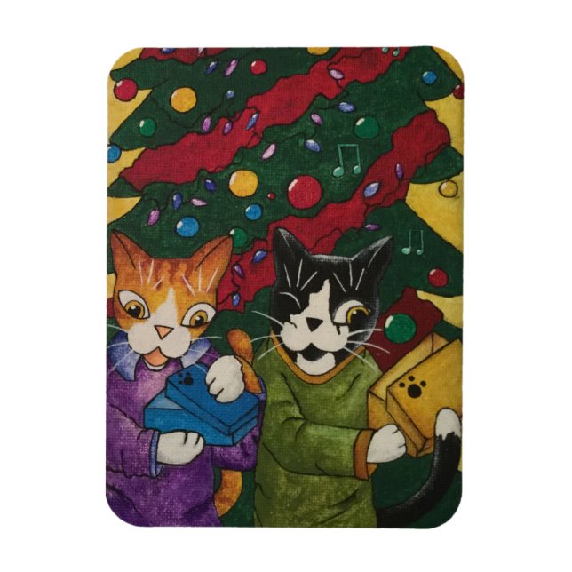 Opened Presents Magnet (Vertical)