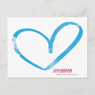 OpenHeart Aqua Postcard