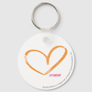 OpenHeart Orange Key Ring