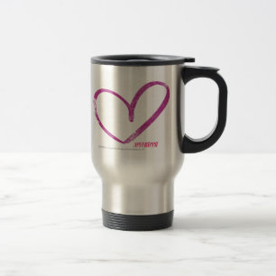 OpenHeart Purple Travel Mug