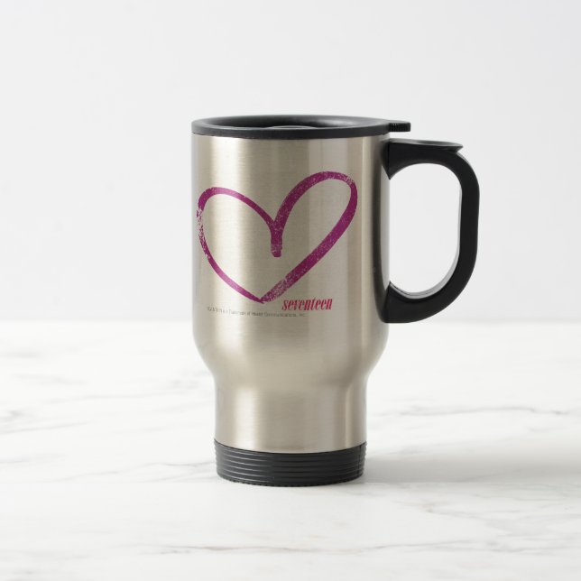 OpenHeart Purple Travel Mug (Right)