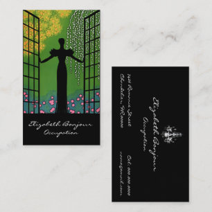 Opening Doors - (Change Colour) Business Card