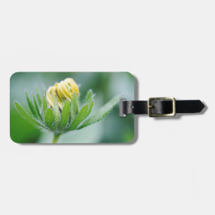 Opening Flower Of Cone Flower Luggage Tag