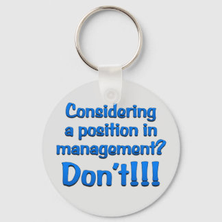 Opening in Management Key Ring