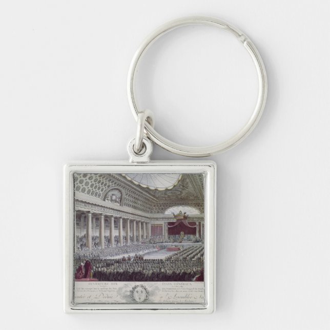 Opening of the Estates General at Versailles Key Ring (Front)
