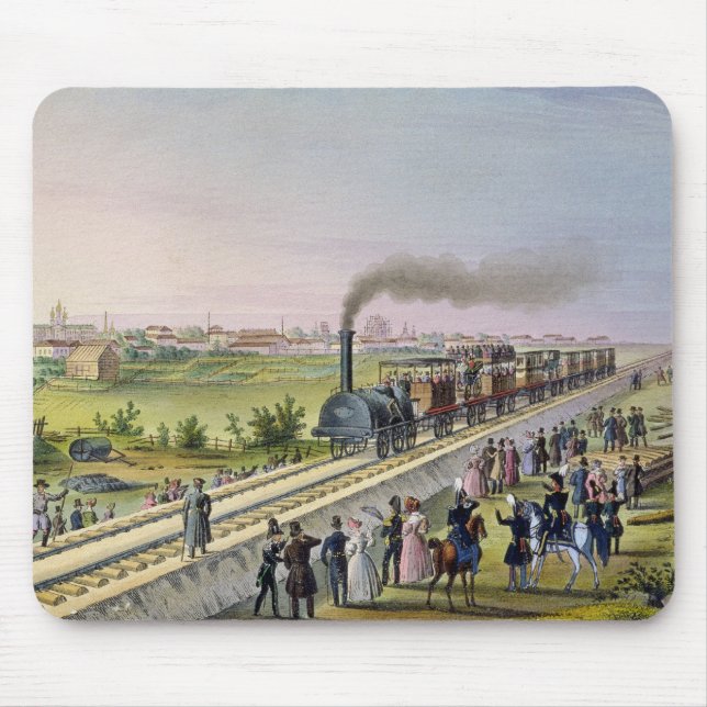 Opening of the First Railway Line Mouse Mat (Front)