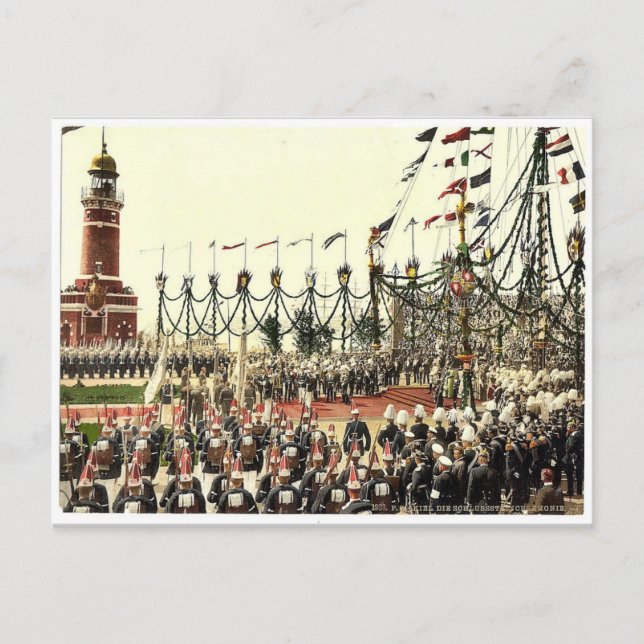 Opening of the Kiel Canal, Kiel, Schleswig-Holstei Postcard (Front)