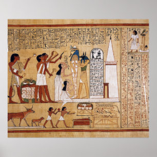 Opening of the Mouth Ceremony Book of the Dead Poster