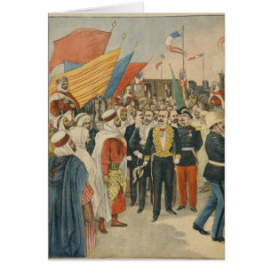 Opening of the Saida railway in Algeria
