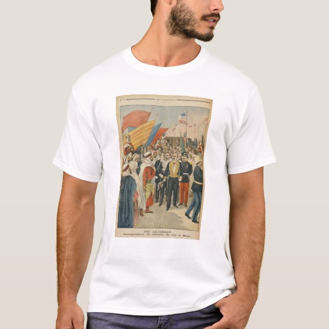 Opening of the Saida railway in Algeria T-Shirt (Front)