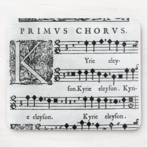 Opening page of the Mass for Double Choir Mouse Mat