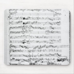 Opening page of the score of 'Les Paladins' Mouse Mat