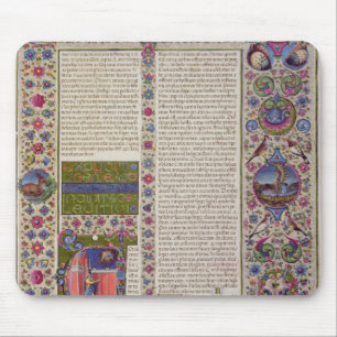 Opening words of Leviticus Mouse Mat