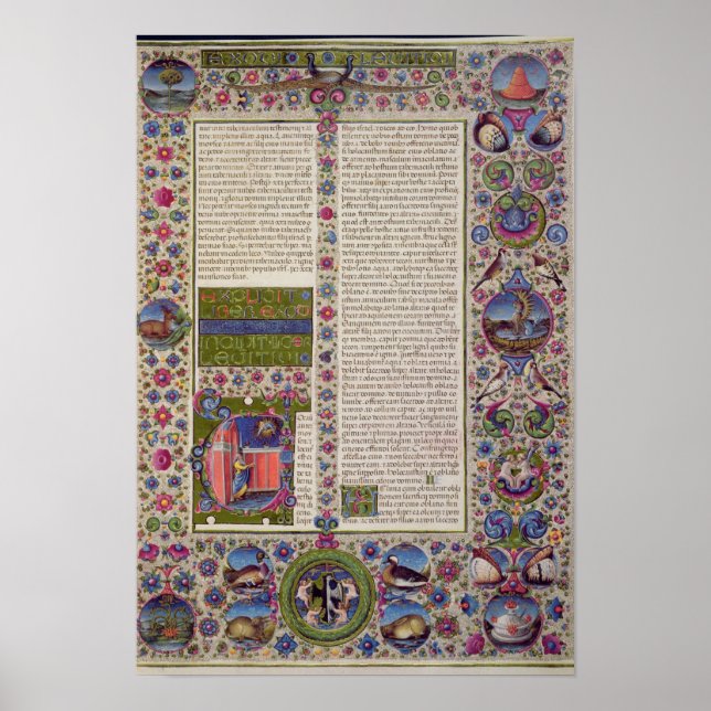 Opening words of Leviticus Poster (Front)